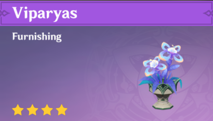 Genshin Impact - How to Get Viparyas Furnishing