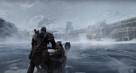 Ragnarok - sled on frozen Lake of Nine