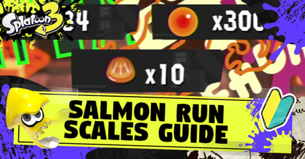 Splatoon 3 - Salmon Run Scales Guide How to Get and Use Fish Scales