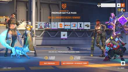 Premium Battle Pass Overwatch 2 Season 1