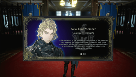 DioField Chronicle - Castevere Recruit