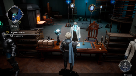 Interact with the Institute table