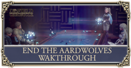 END THE AARDWOLVES WALKTHROUGH