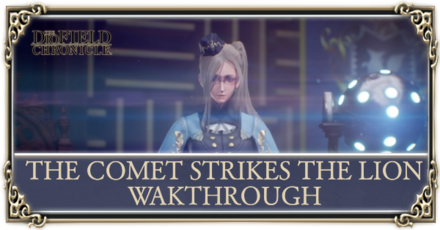 comet strikes the lion walkthrough