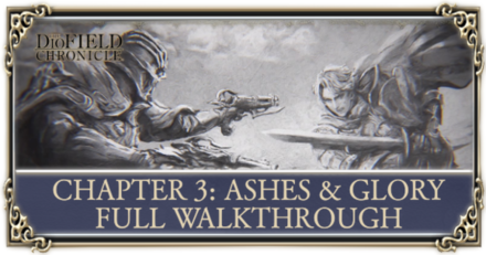 chapter 3 ashes and glory walkthrough