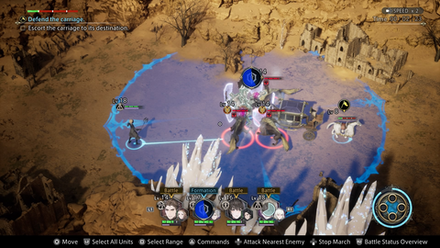 shield wall to distract