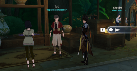 Genshin - Jut the Spice Merchant Shop