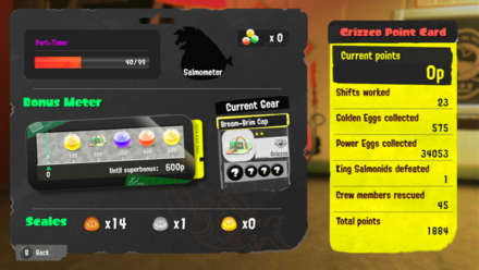 Splatoon 3 - Bonus Meter