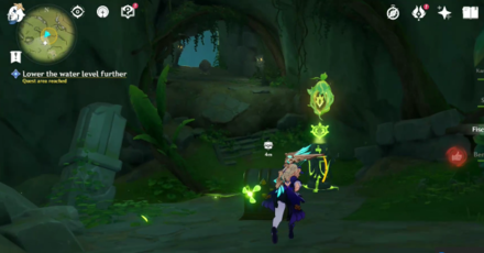 Genshin - Lower the water Level