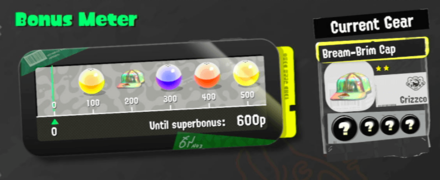 Splatoon 3 - Bonus Meter