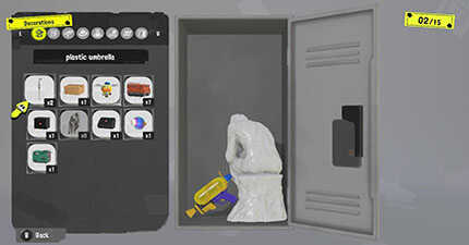 Splatoon 3 - Locker with Decorations