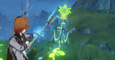 Genshin - Dendro Elemental Monument Puzzle