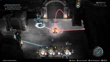 get behind axe wielders