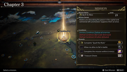 complete quell the riots