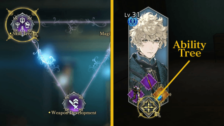 DioField Chroncile - Skill and Ability Trees