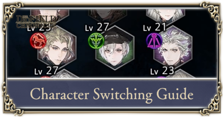 The DioField Chronicle - Character Switching Guide