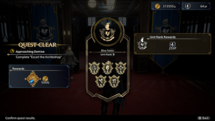 New Game Plus Unit Rank 9