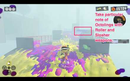 take note of that various weapons Octolings use