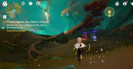 Genshin - Vimana Agama Dev Delver Chapter Abyss Mage Camp 1