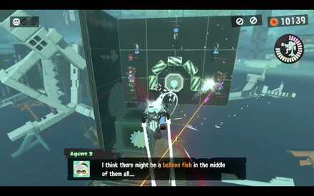 shoot the balloon fish as quickly as you can