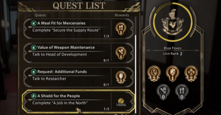 Complete Sub Quests