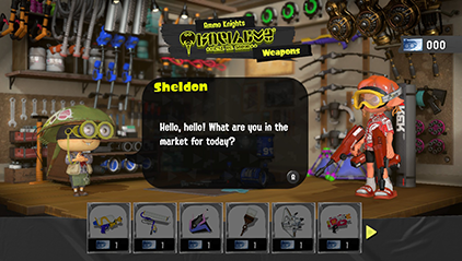 Splatoon 3 - Sheldon Shopkeeper width:440