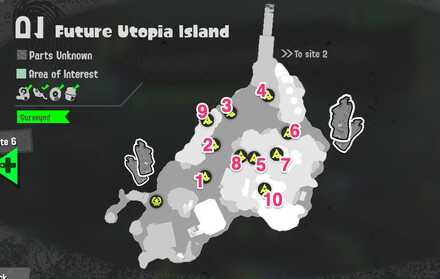 Future Utopia Island Map