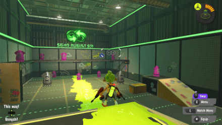 Splatoon 3 Local Multiplayer Test Range