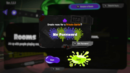 Splatoon 3 Local Multiplayer Create a Room