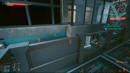 CP 2077 - Militech agents in the area