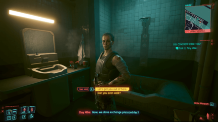 CP 2077 - Get out of building