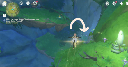 Genshin - Slumbering Roots Walkthrough Leaves 2