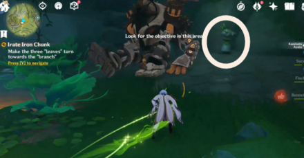 Genshin - Irate Iron Chunk Leaves 1