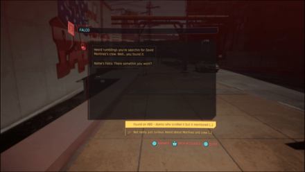 CP 2077 - Reply to Falco