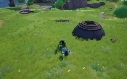 Cliff Above Simple Pier