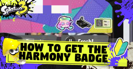 Splatoon 3 - How to Get Harmony Badge Banner