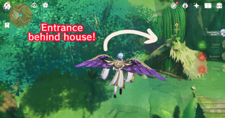 Genshin - Hidden cave location