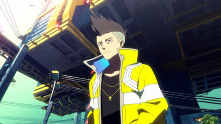 CP 2077 - David Martinez in the anime