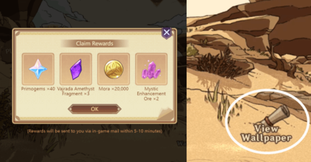 Genshin - Cyno Web Event Step 6