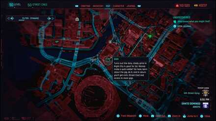 Cyberpunk - Desperate Measures location