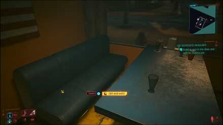 Cyberpunk - wait at Kenmore Diner at 5PM