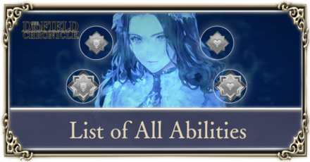 The DioField Chronicle - List of All Abilities