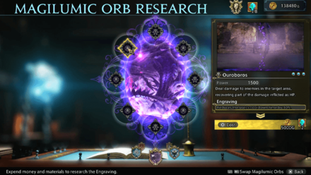 DioField Chronicle - Ouroboros Engravings