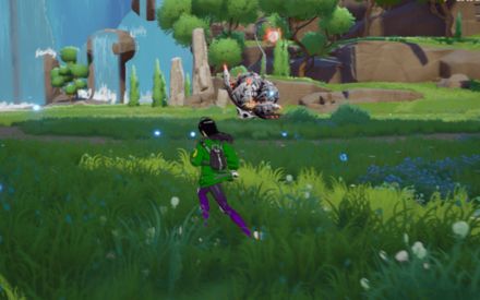 Heading to World Boss - Building Mode