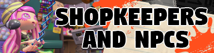Splatoon 3 -Shopkeepers and NPCs Partial Banner (New)