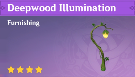 Genshin Impact - How to Get Deepwood Illumination Furnishing