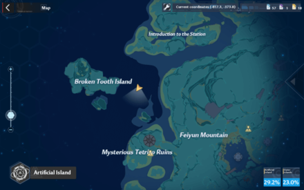Western Broken Dome Location
