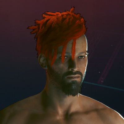 CP 2077 - M 49 Hairstyle