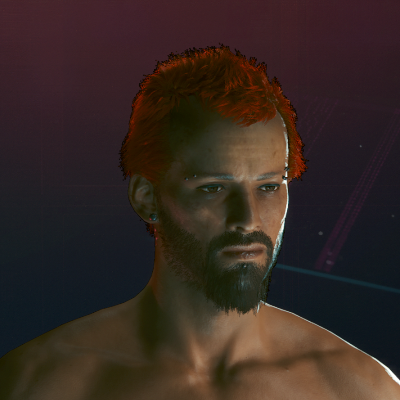 CP 2077 - M 41 Hairstyle