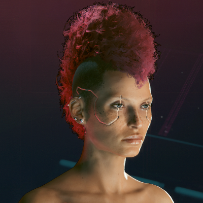 CP 2077 - F 47 Hairstyle